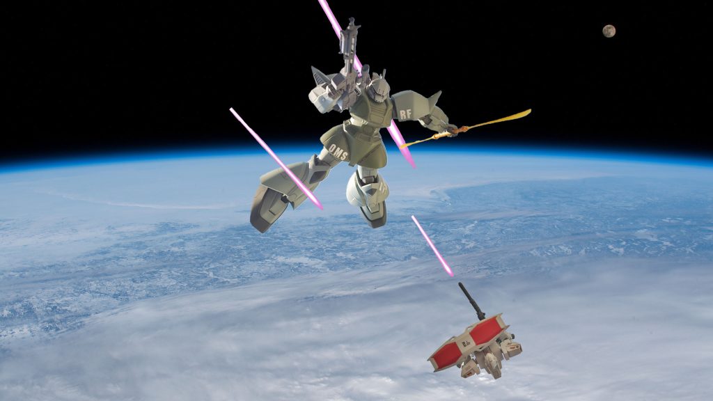 本編より。ヘビーガンに攻め入る状態。是非、本編を観て感想やチャンネル登録してやって下さい。