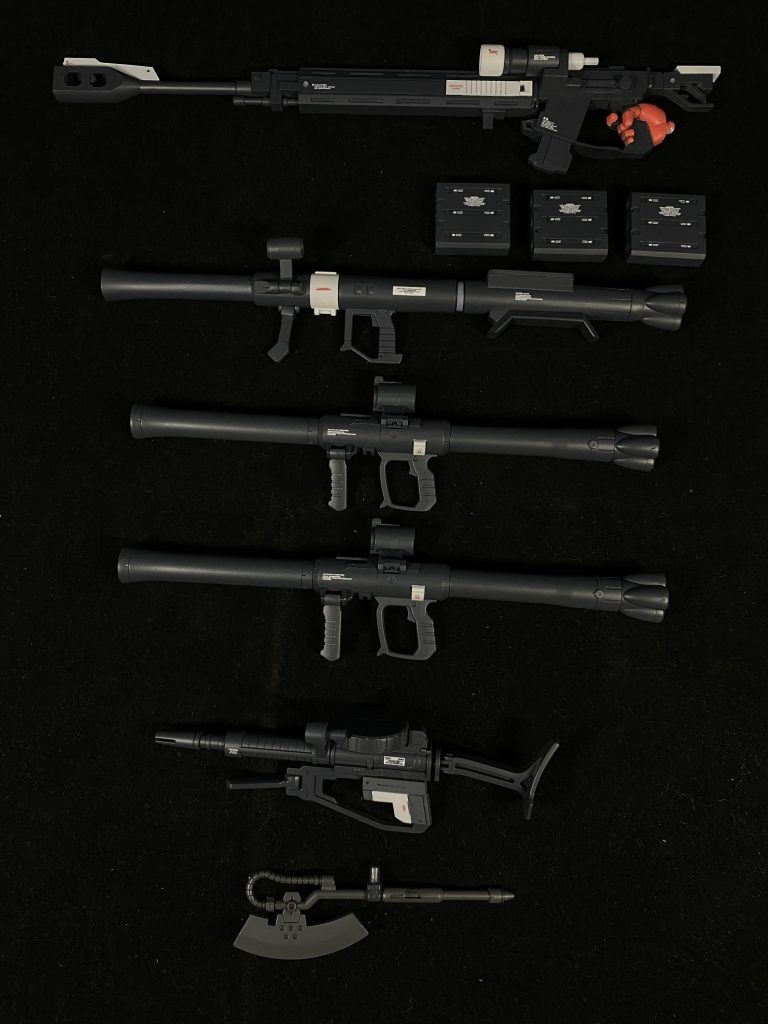 装備武器一覧ここまで読んでいただきありがとうございます！