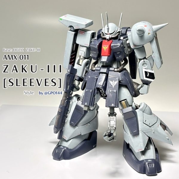 ザクIII 袖付き仕様 風｜gpo144さんのガンプラ作品｜GUNSTA