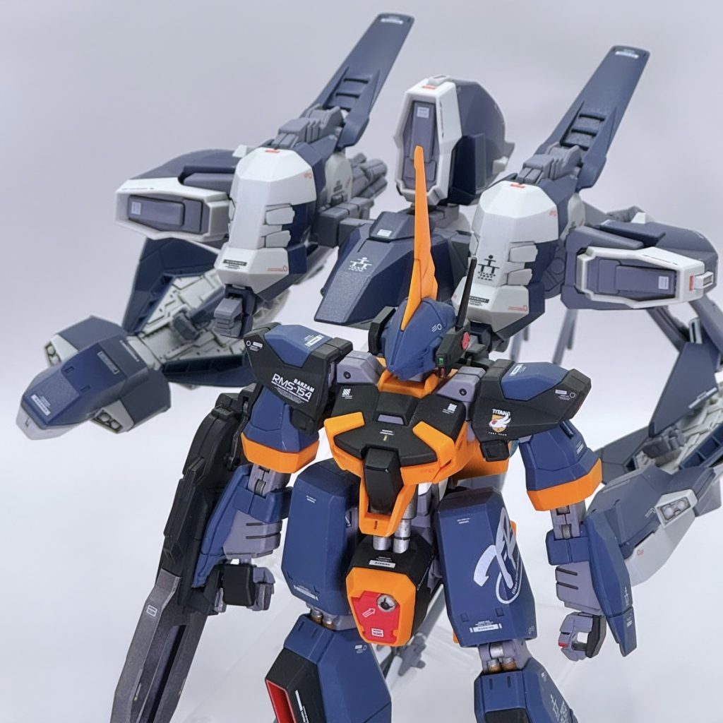 HG アクア・バーザム ティターンズ仕様 (A.O.Z RE-BOOT版)–4枚目/制作者：ガンプラさんTW