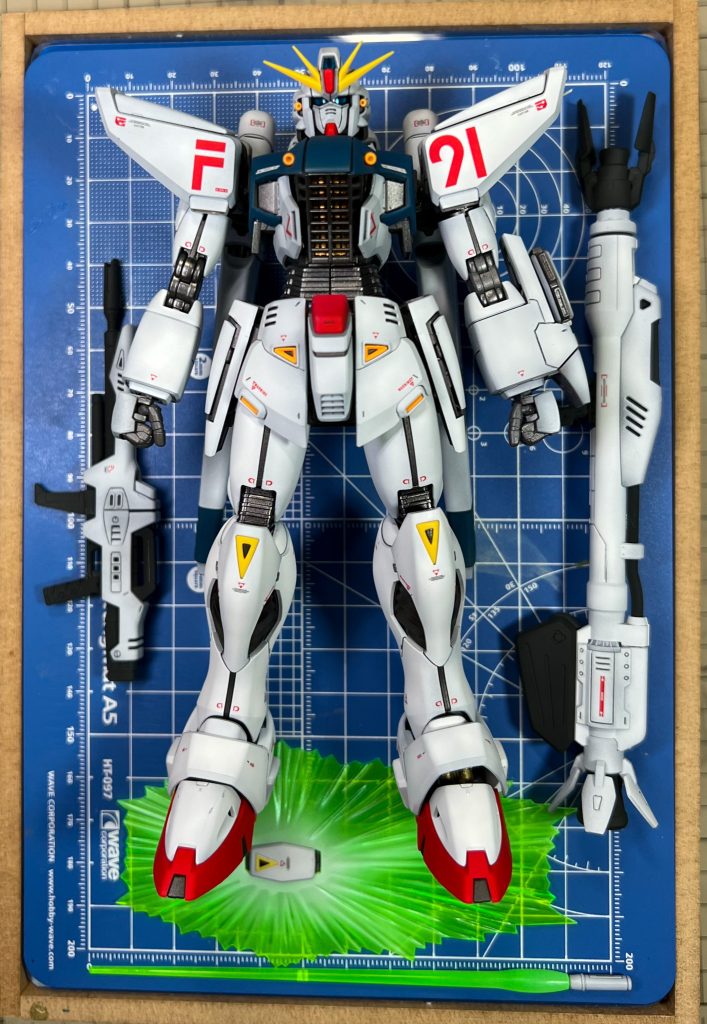 MG 1/100 ガンダムF91 Ver.2.0–3枚目/制作者：へひょん