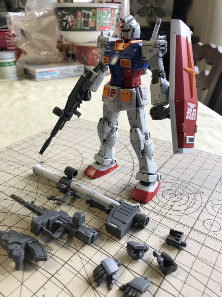 HGガンダムオリジンver–9枚目/制作者：銀兄