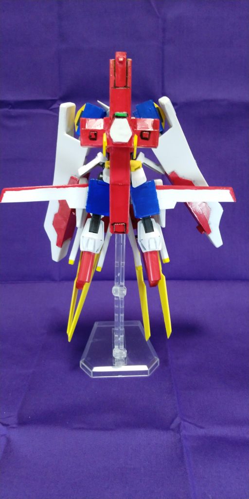 背面から見た図。