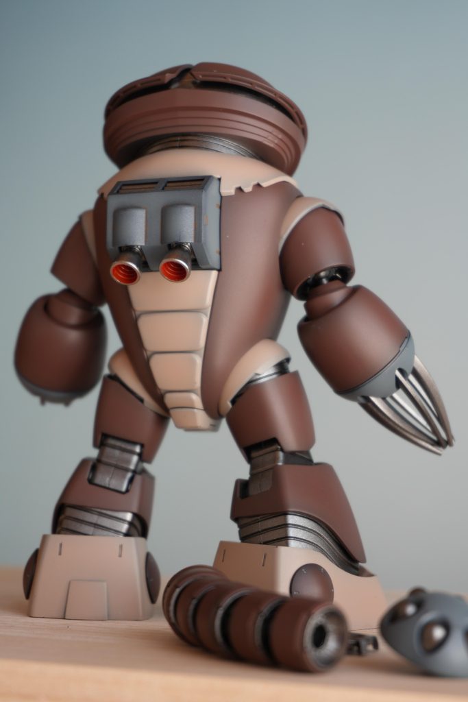 バーニアの内側を色分け内部フレームをスターブライトアイアンで重厚感を出しました‼️ 