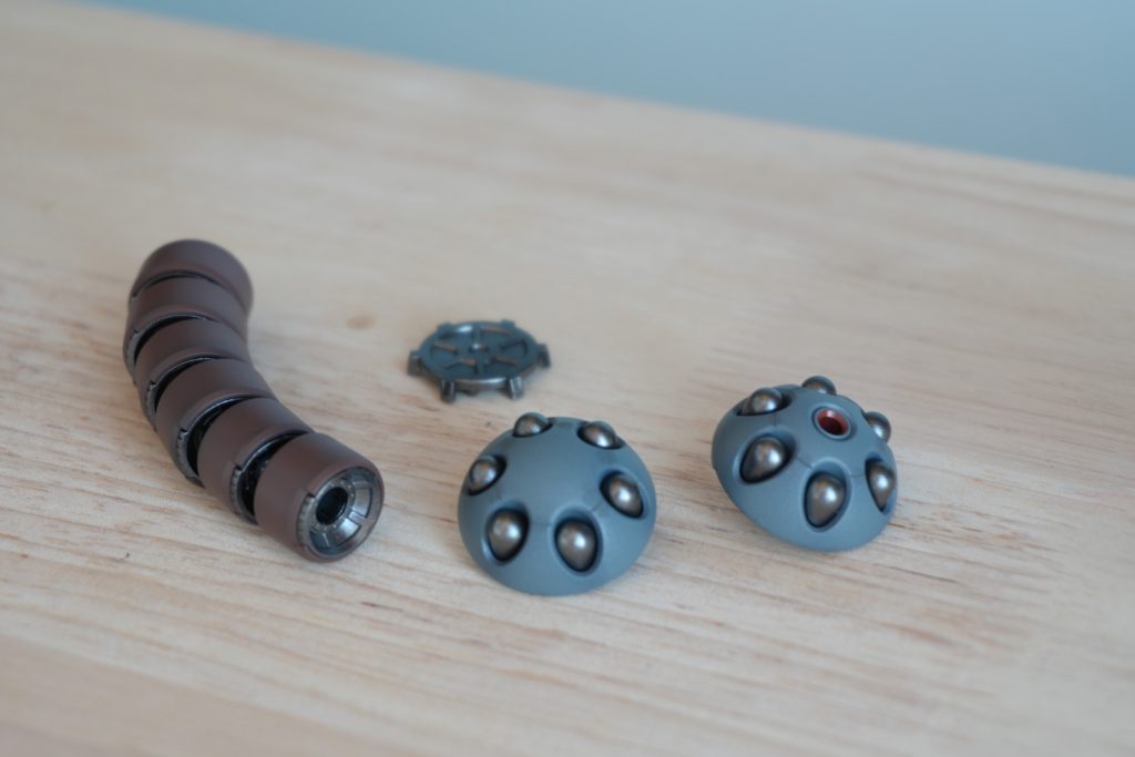 付属品もしっかり塗装(gandam-hand2)