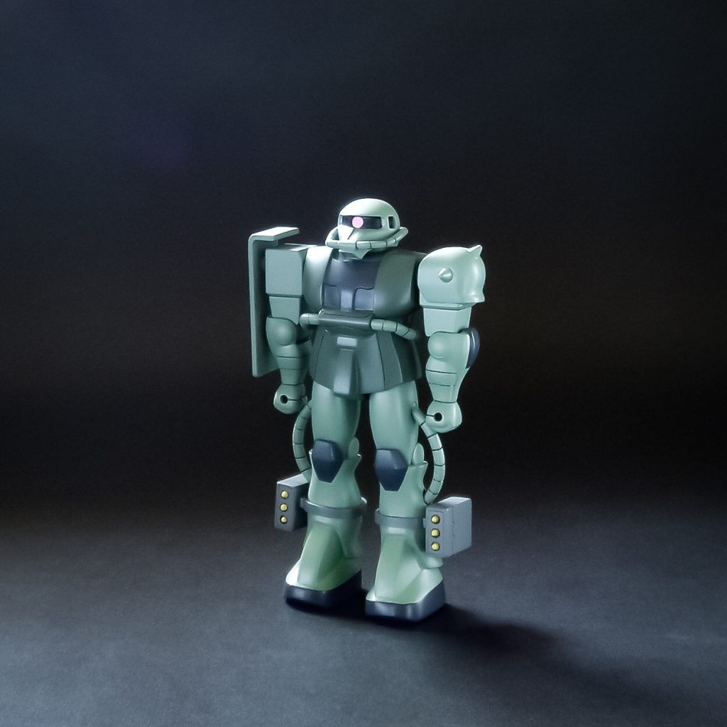 旧キット 1/144 量産型ザク（フル装備）–2枚目/制作者：___J3___