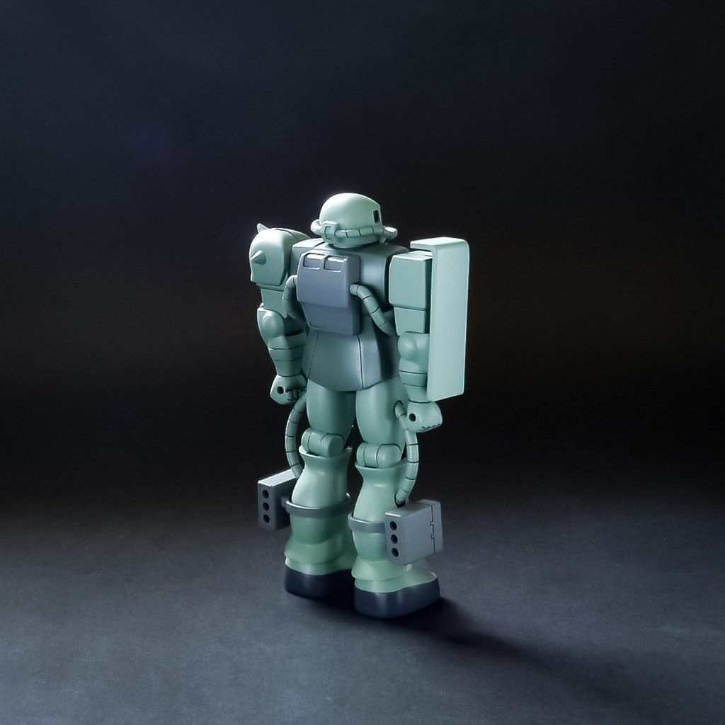 旧キット 1/144 量産型ザク（フル装備）–3枚目/制作者：___J3___