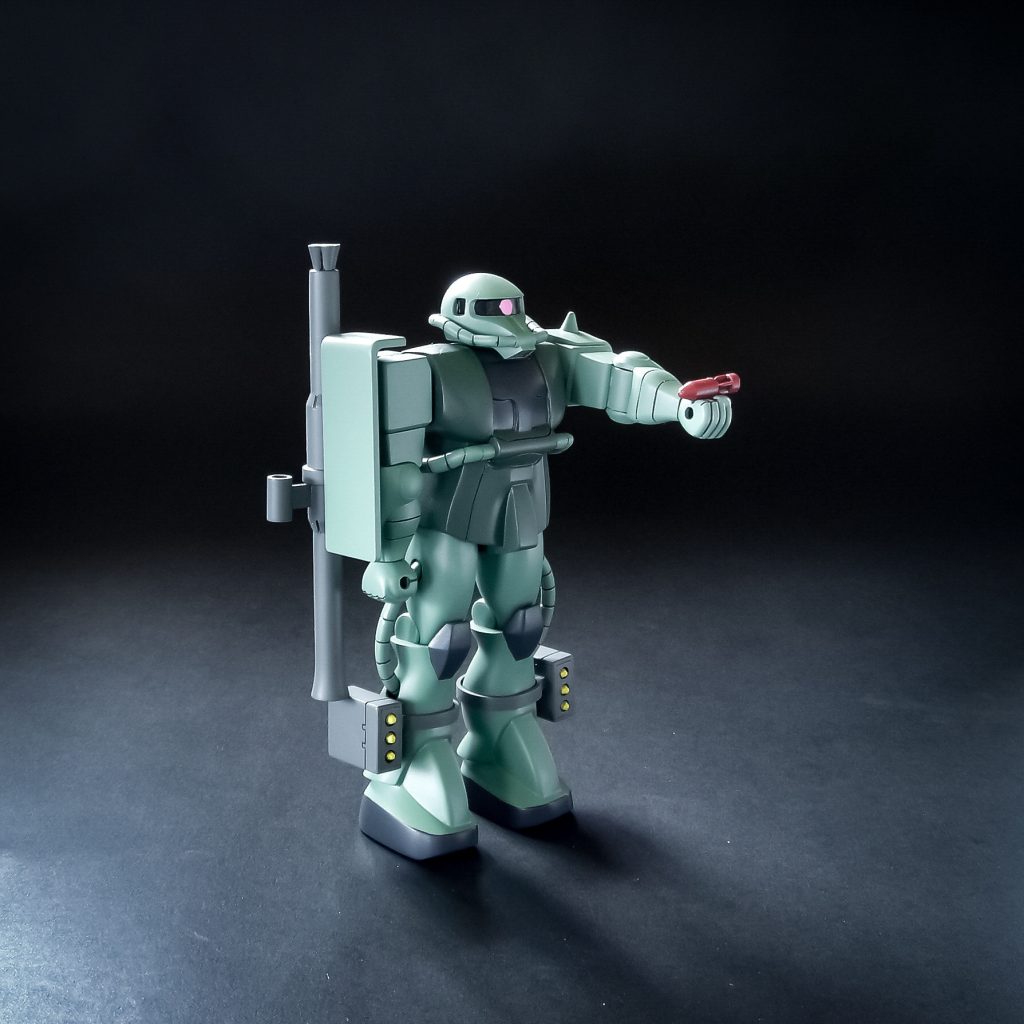 旧キット 1/144 量産型ザク（フル装備）–7枚目/制作者：___J3___