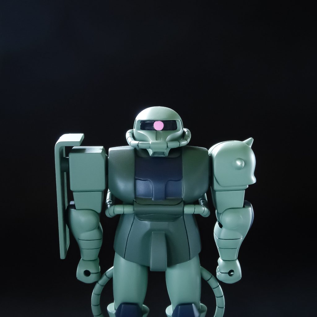 旧キット 1/144 量産型ザク（フル装備）–8枚目/制作者：___J3___