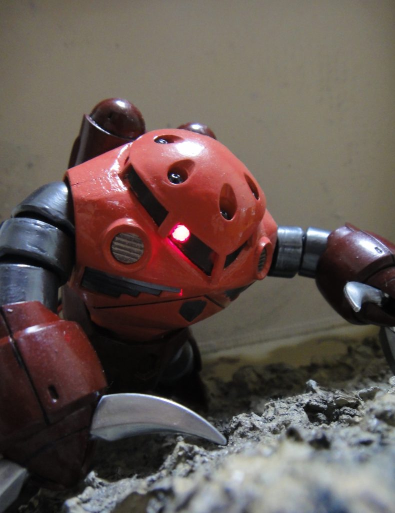 海からの上陸シーンを再現してみました。