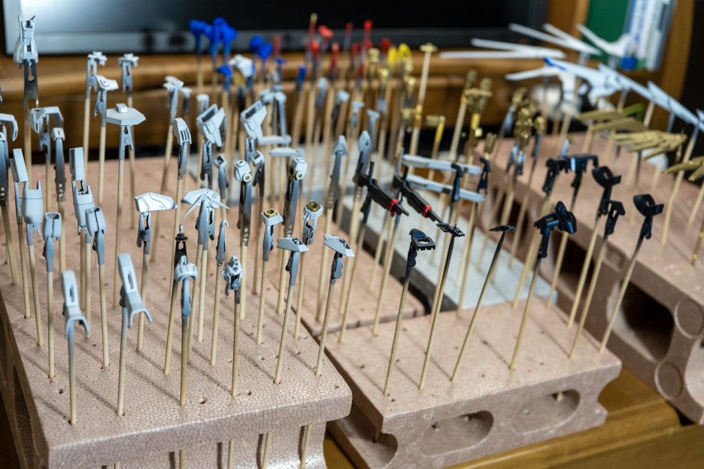 マイフリシンプルグラデーション全塗装–2枚目/制作者：週末ガンプラ