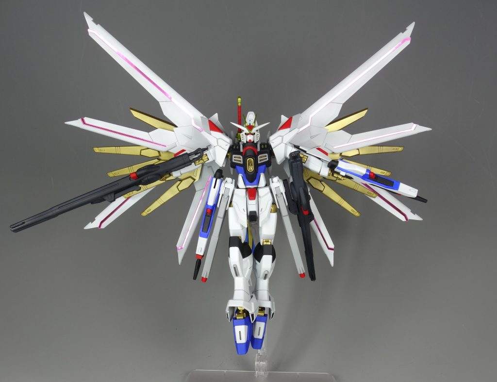 HGマイティーストライクフリーダムガンダム頭部改造版–2枚目/制作者：FLspine