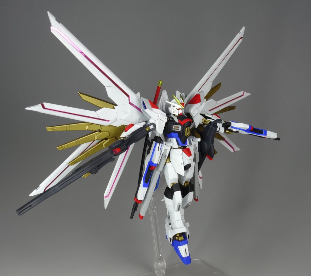 HGマイティーストライクフリーダムガンダム頭部改造版–3枚目/制作者：FLspine