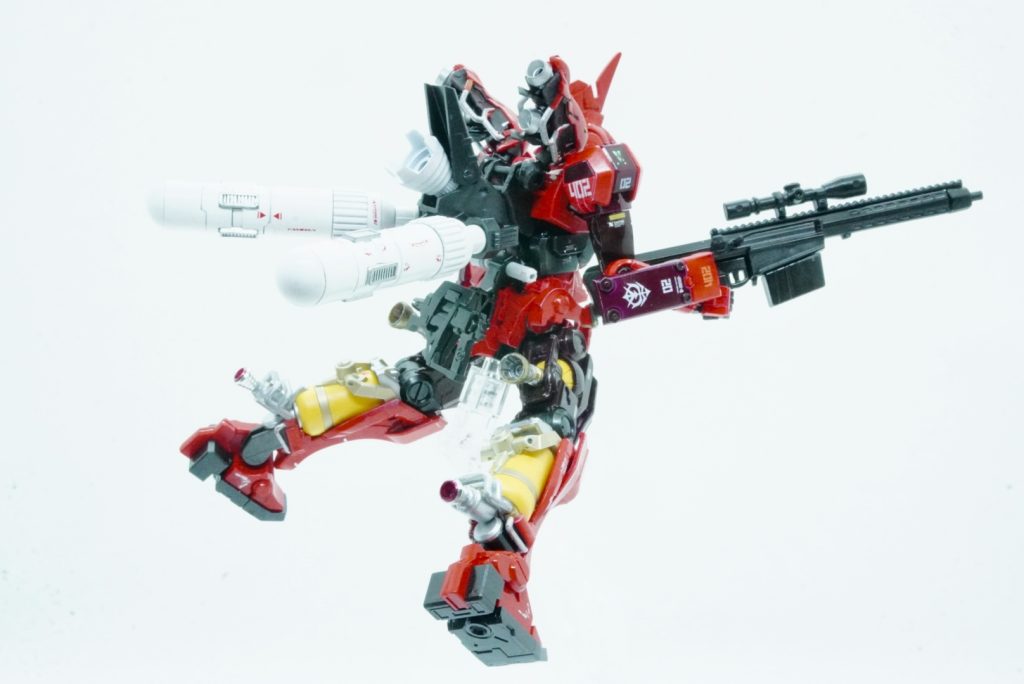 ライフルは山田科学の100均ミニチュア銃