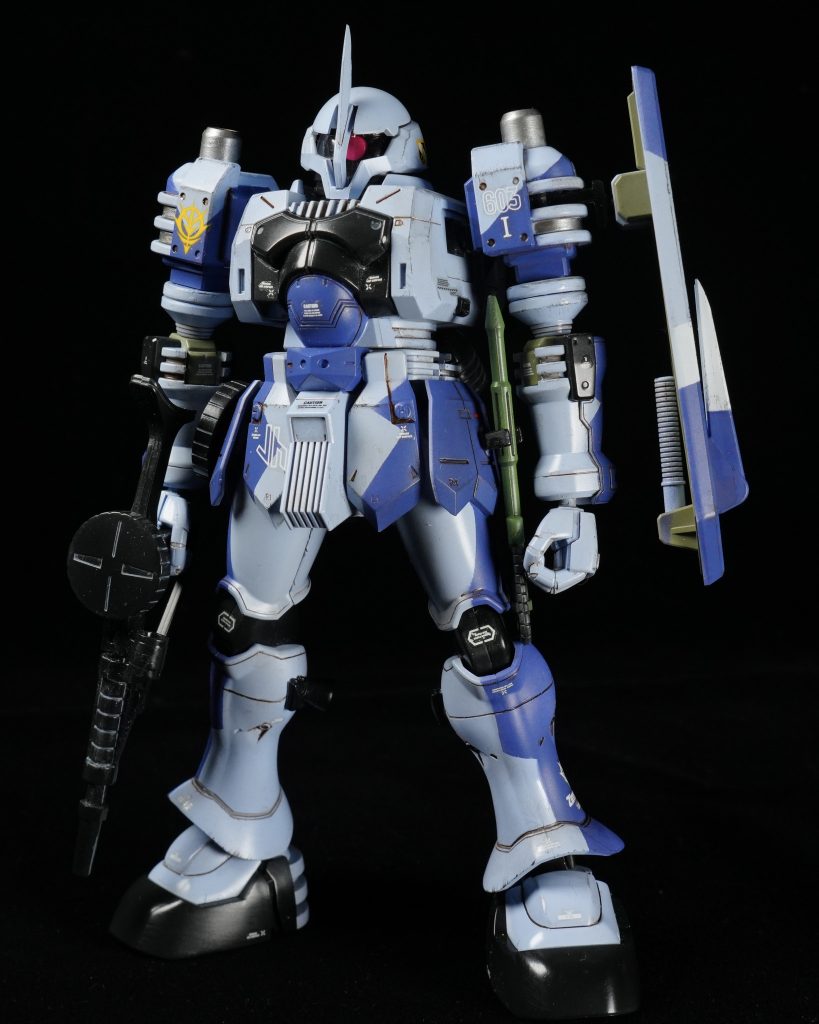 正面から。少しウェザリングを施してあります。