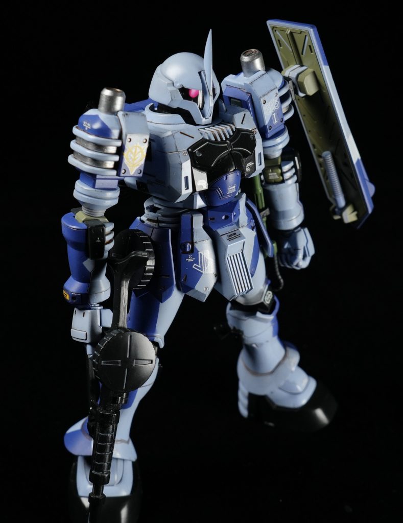 スプリッター迷彩は設定通り再現。