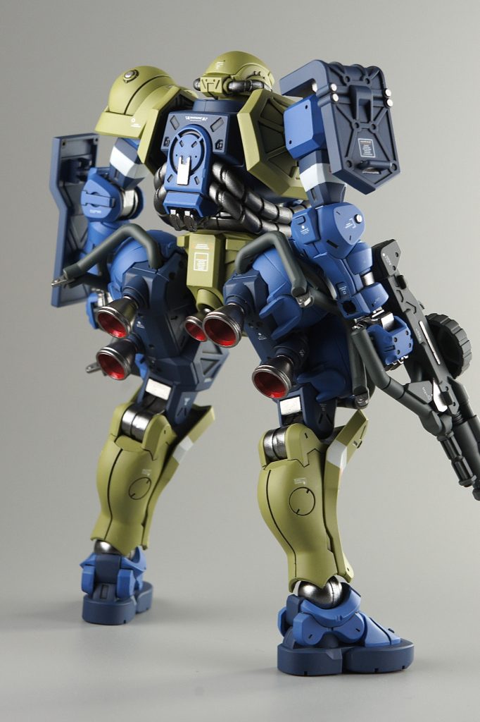 メタリック塗装やディテール・デカールによって、工業製品っぽいデザインがより強調された気がします。