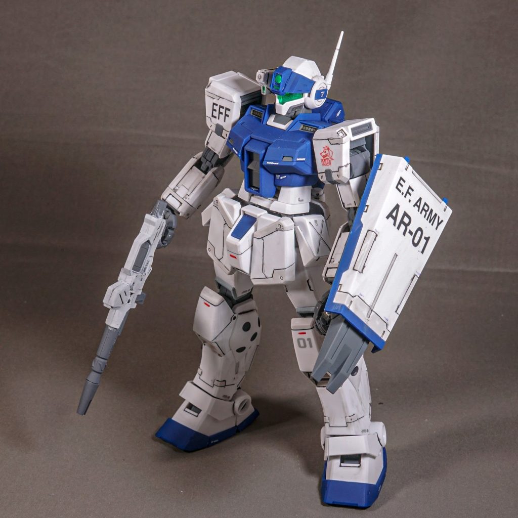 RGM-79SP ジム・スナイパーⅡ（ホワイト・ディンゴ隊仕様）–2枚目/制作者：しるばにあ