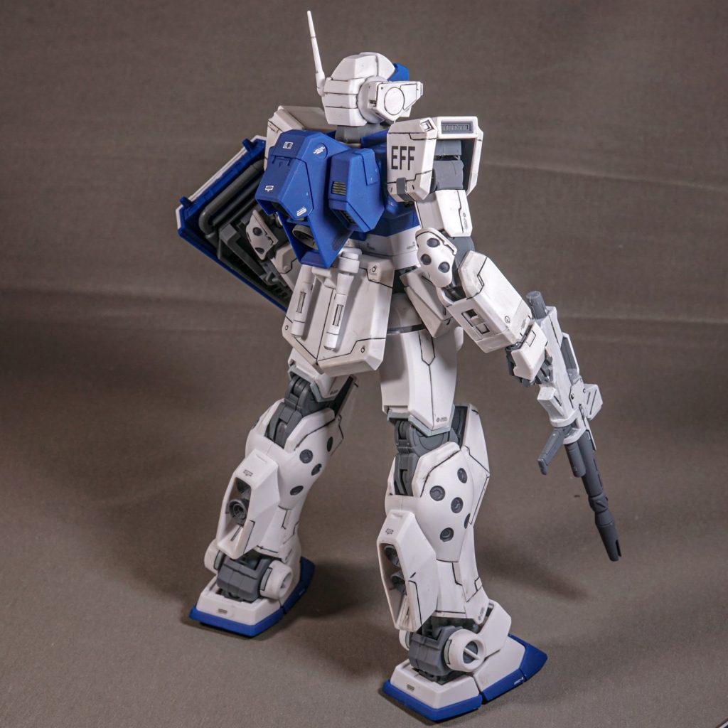 RGM-79SP ジム・スナイパーⅡ（ホワイト・ディンゴ隊仕様）–3枚目/制作者：しるばにあ