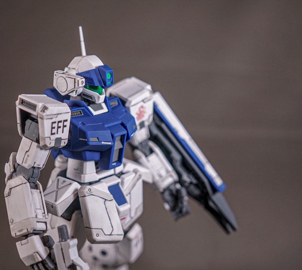 RGM-79SP ジム・スナイパーⅡ（ホワイト・ディンゴ隊仕様）–8枚目/制作者：しるばにあ