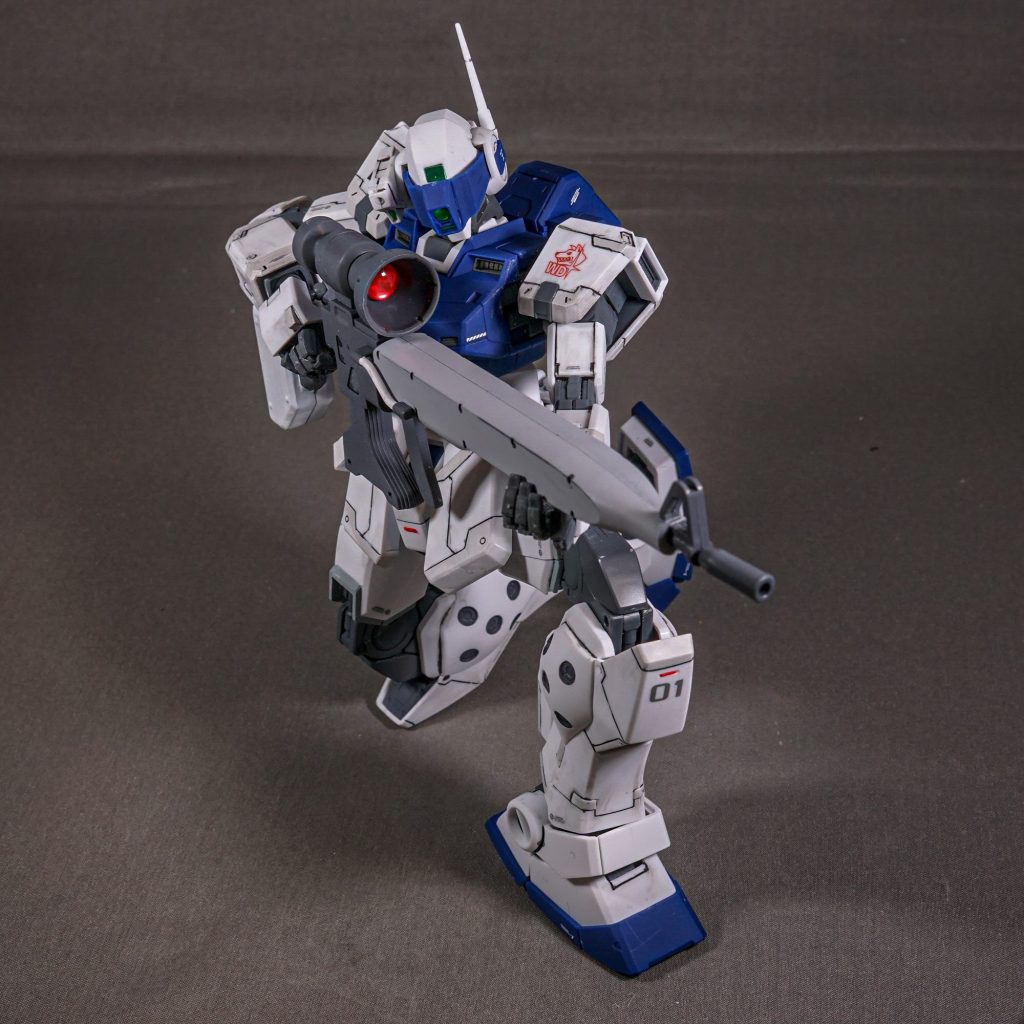 RGM-79SP ジム・スナイパーⅡ（ホワイト・ディンゴ隊仕様）–6枚目/制作者：しるばにあ