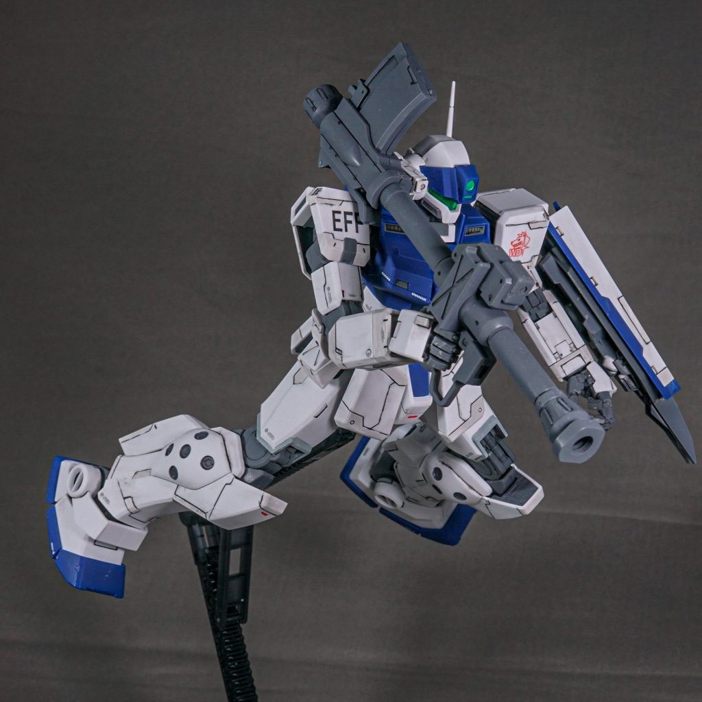 RGM-79SP ジム・スナイパーⅡ（ホワイト・ディンゴ隊仕様）–7枚目/制作者：しるばにあ