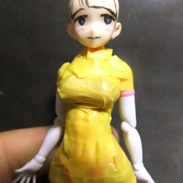 どうも！こんばんは〜っ！　G太郎デス♫出来心でザックリと作ってみました😁リアクションが良さ気であれば？⇒コンプしてしまうかも💦※頭髪をタミヤ高密度エポパテで造形しました。（4枚目）