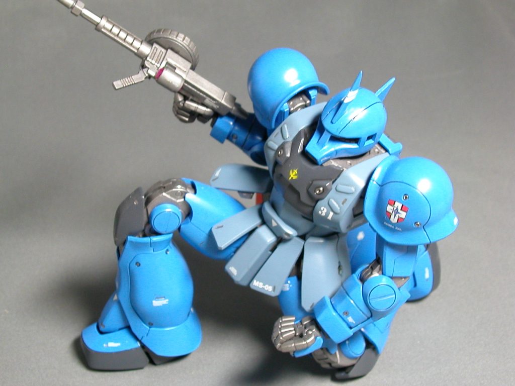 ランバラル専用ザクⅠ ver2.0–5枚目/制作者：z@kuz@ku