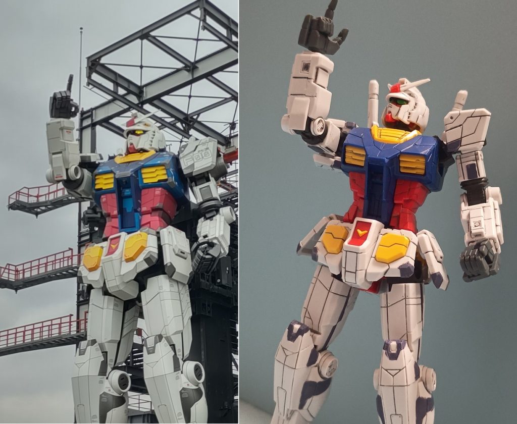 30MMのハンドパーツでトゥース！を再現( *´艸｀)1200円（税別）とノーマルのＥＧガンダムよりは割高になっていますが金額以上の満足のいく一品でした('ω')ノ