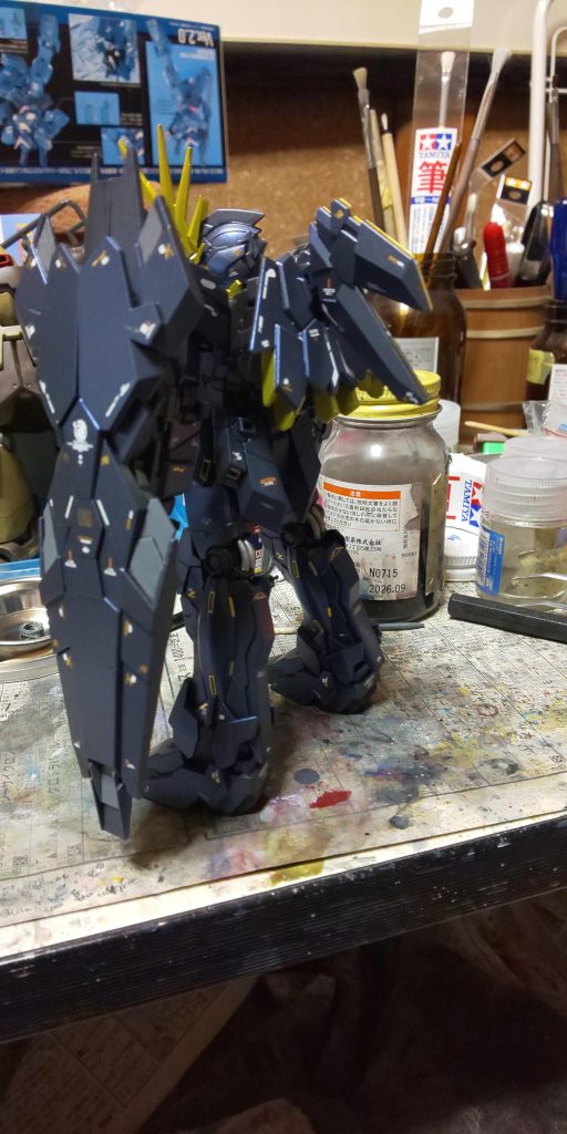  いつか積みプラになっているフルアーマーユニコーンと対決させたいところです。