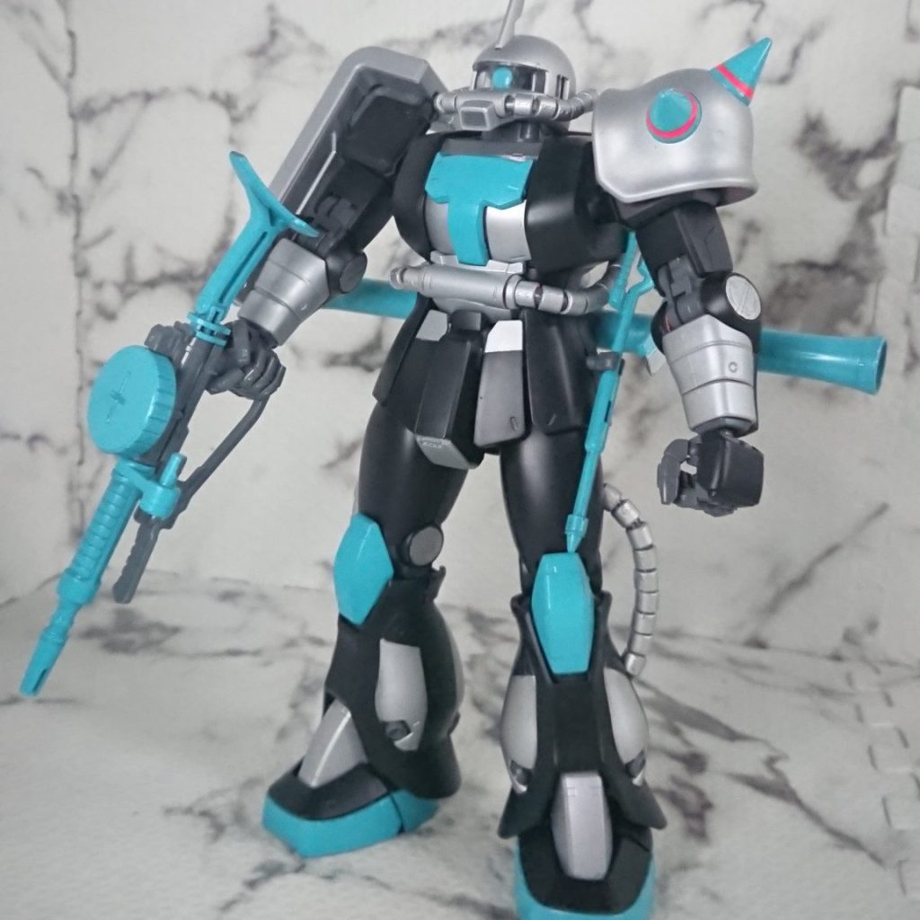 MG初音ミクザクver.2.0｜たかまるさんのガンプラ作品｜GUNSTA