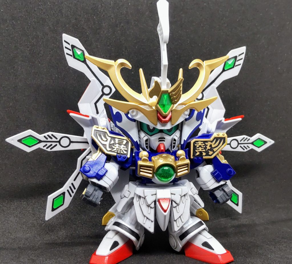 爆熱の陣やってみましたがツメの塗装が剥がれるので展開してません　あと肩の赤塗り忘れたの今気づきました