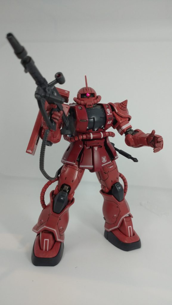 ベルト給弾式MS用マシンガン   ベルトがたまりません😆この給弾ベルトをスーツのズボンに巻いて出勤したいと思うのは私だけではないはず。