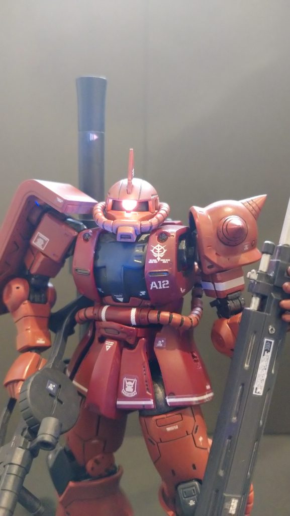 HG シャア専用ザクⅡ(オリジン版 赤い彗星ver) 完成