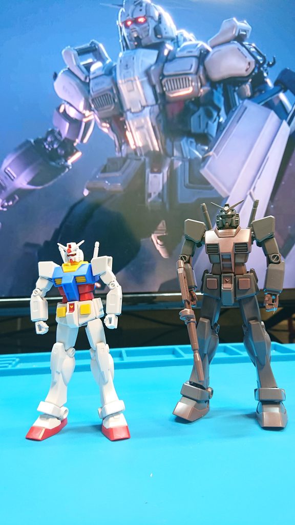 素組みでも塗装済でガンダムを満喫(gundam-kao6)エコにも配慮した取り組み方にも共感(zaku-kao5)  