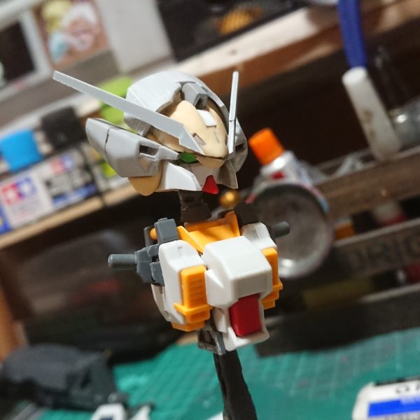 まだまだですが作ってますミキシングパーツとしてこの顔使いたくて😅顔、胴体まで作品予定（3枚目）