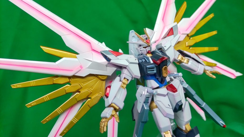 マイティーストライクフリーダムガンダム全塗装