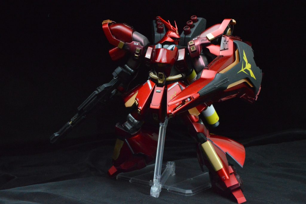 HGそのままとは一味違う仕上がりにできたのではないかと思います