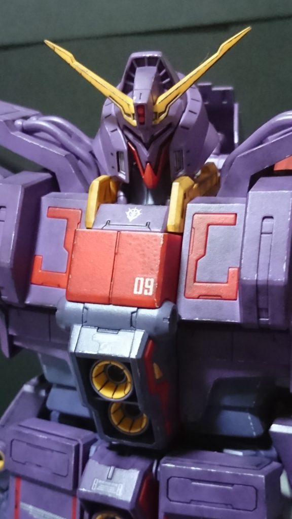 HGUC サイコガンダムMk-Ⅱ(全身ウェザリング)