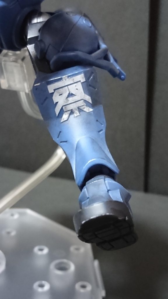 左足こちらも同様にやりました。