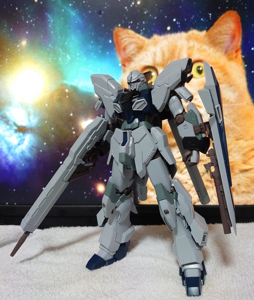 HGシナンジュ・スタイン　パチ組でも載せちゃうんだなーこれが！
