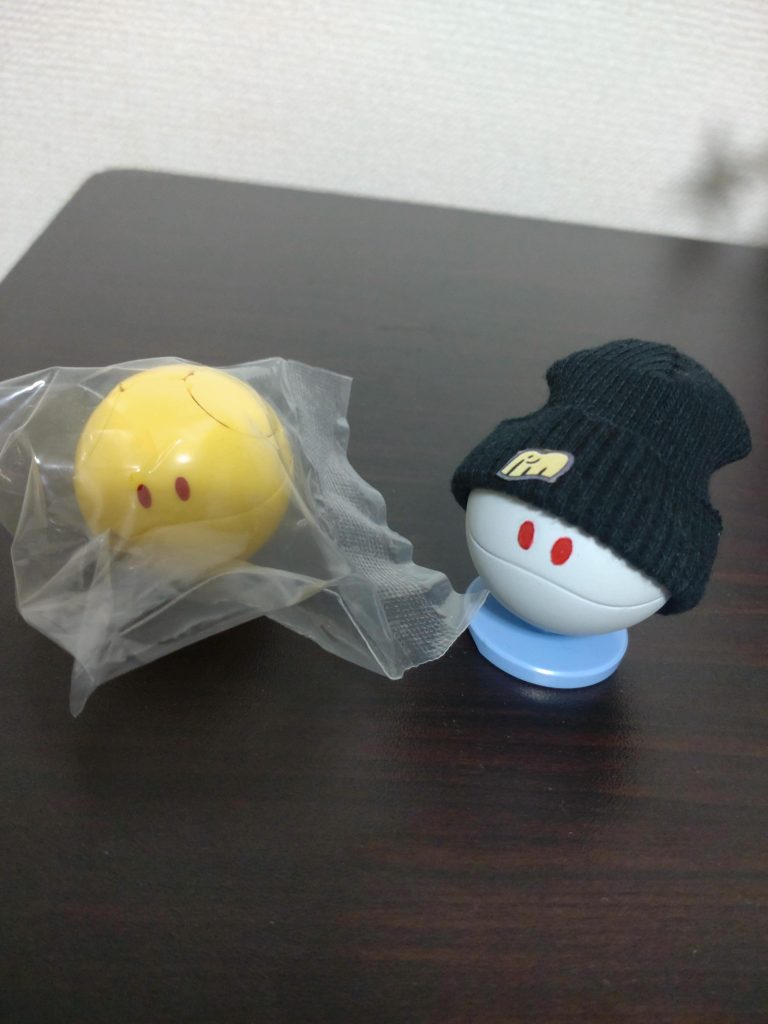 元々のガチャのやつ。