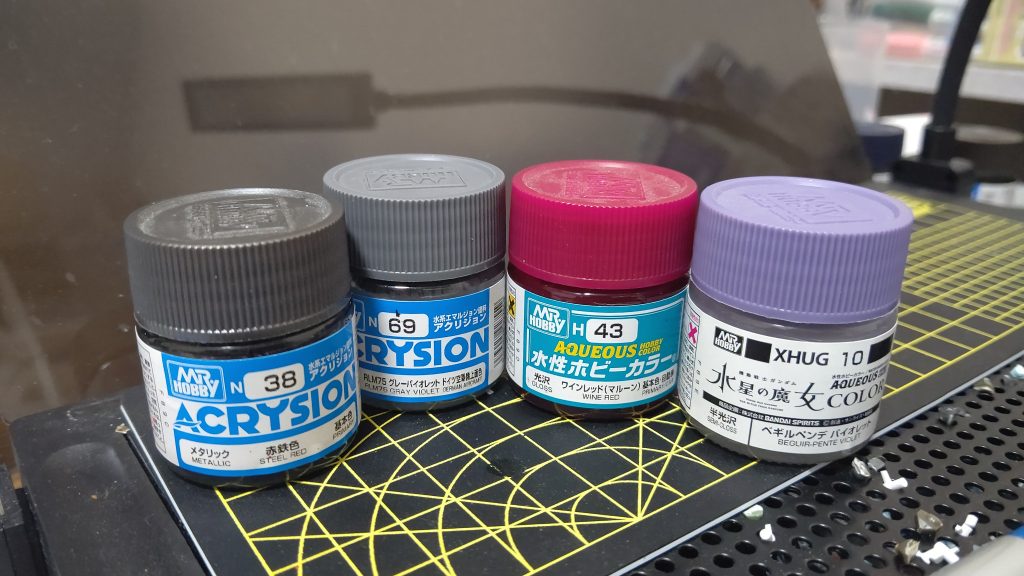 頭、身体の色ですメインはベギルペンデバイオレットです🎵