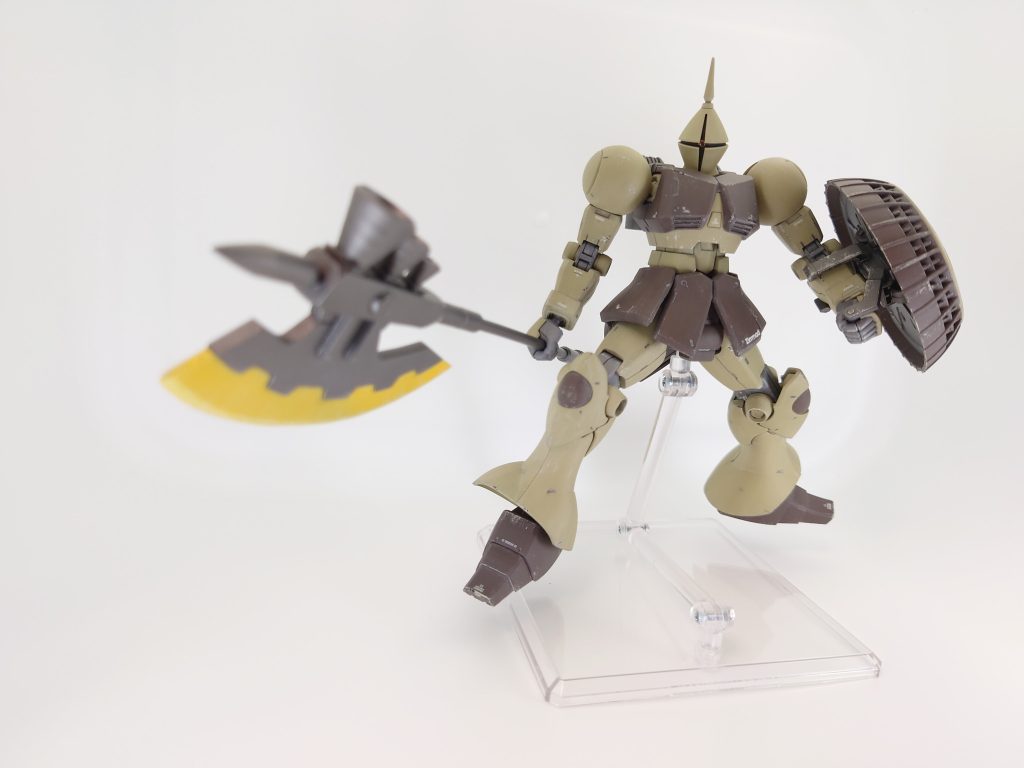 ギャンは素体のプロポーションが完璧で完成された機体だなと感じました