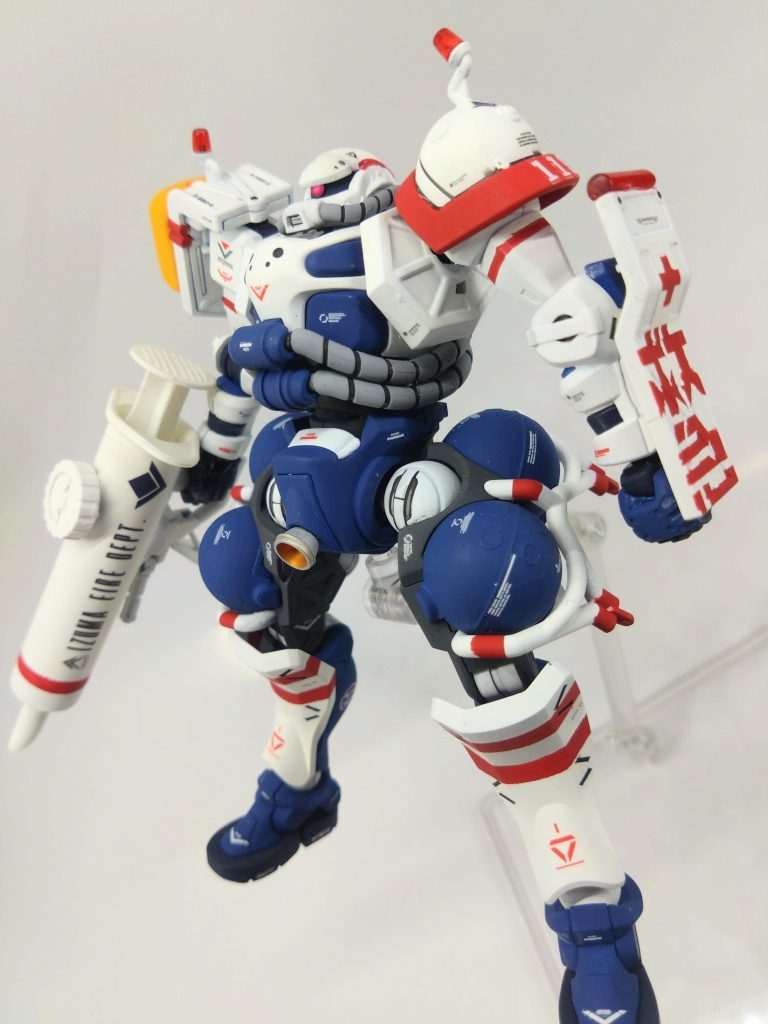 HG軍警ザク→救急ザク