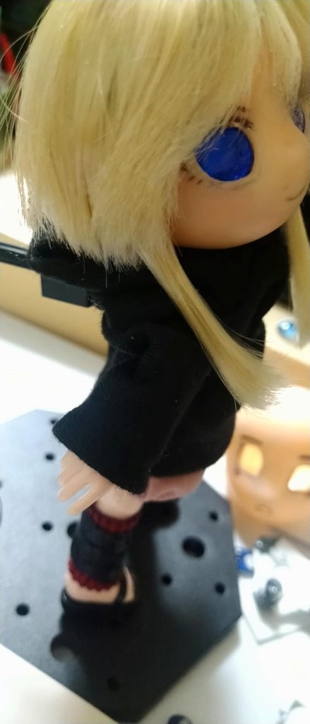 エルピー・プル　制作　最終ステージ　やっとこさ　眼を入れてみた🙄–2枚目/制作者：あれっくす