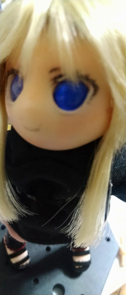 エルピー・プル　制作　最終ステージ　やっとこさ　眼を入れてみた🙄–3枚目/制作者：あれっくす