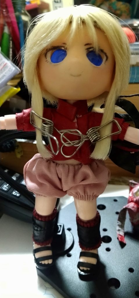 かぼちゃパンツサイズ直し　して　寝落ち　していましたが プル髪長さ決めて上服作り直して。。。 も少し続く！！　(⁠´⁠；⁠ω⁠；⁠｀⁠)