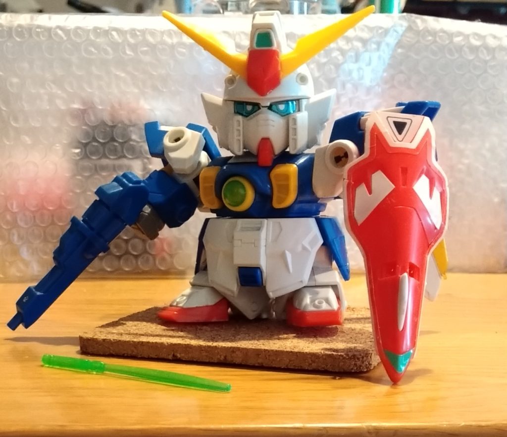 閲覧ありがとうございます。こちら　元祖　SD　  ウイングガンダム  素組み　で　ございます！   