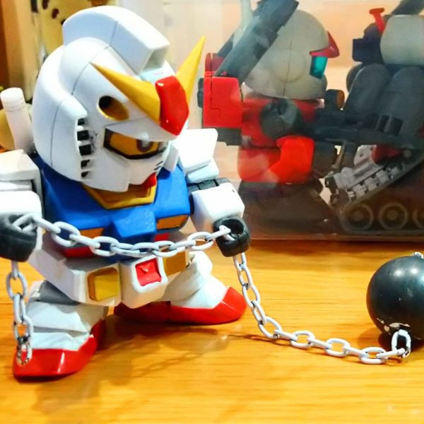 SDガンダム　素組み　わちゃわちゃ🎏🎏🎏